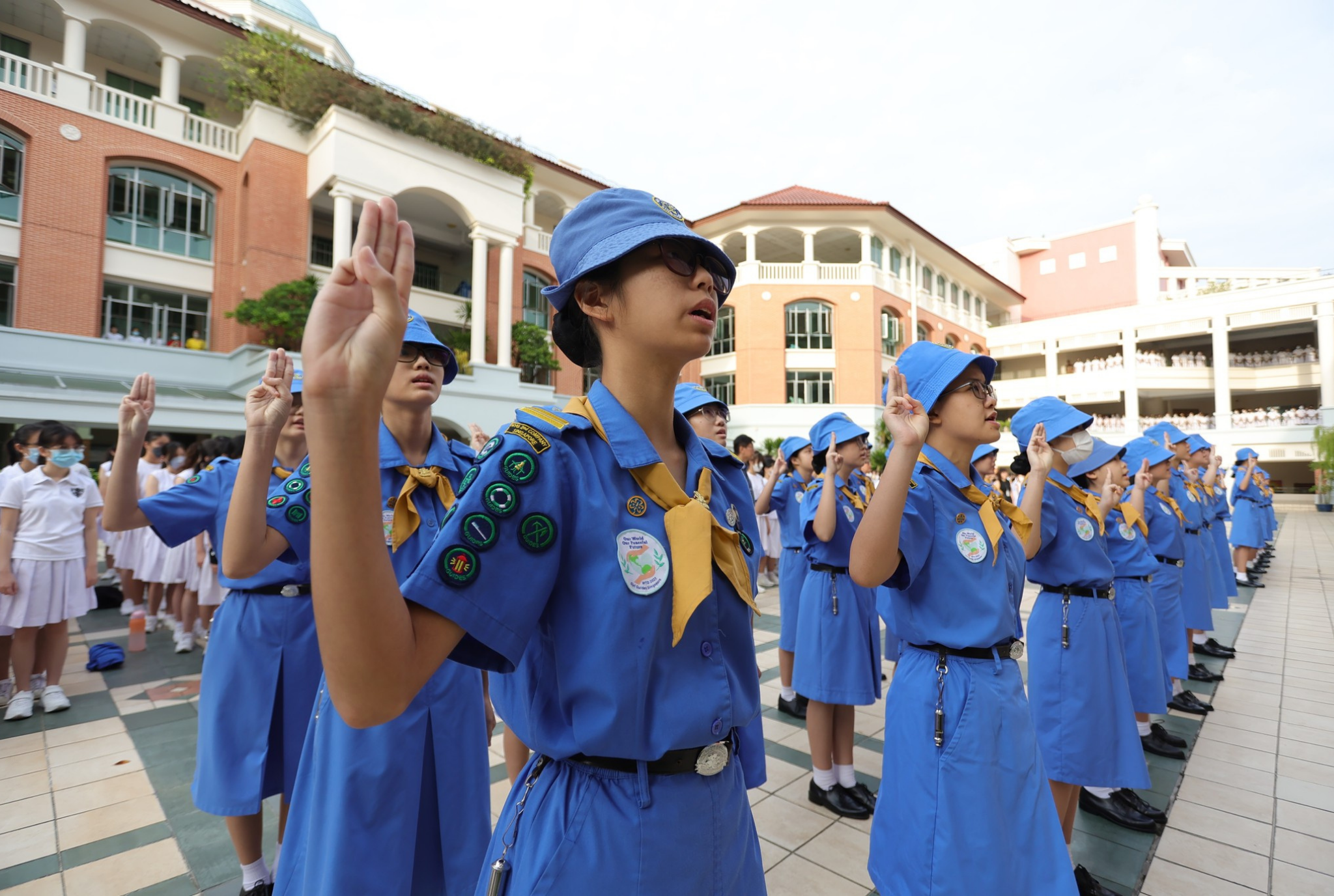 Image of the Nanyang Girls' Girl Guides